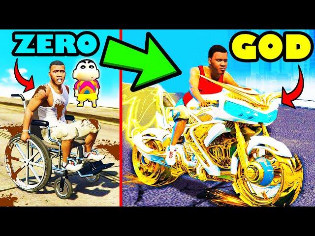 Franklin Upgrading BIKES to GOD BIKES in GTA 5 | SHINCHAN and CHOP