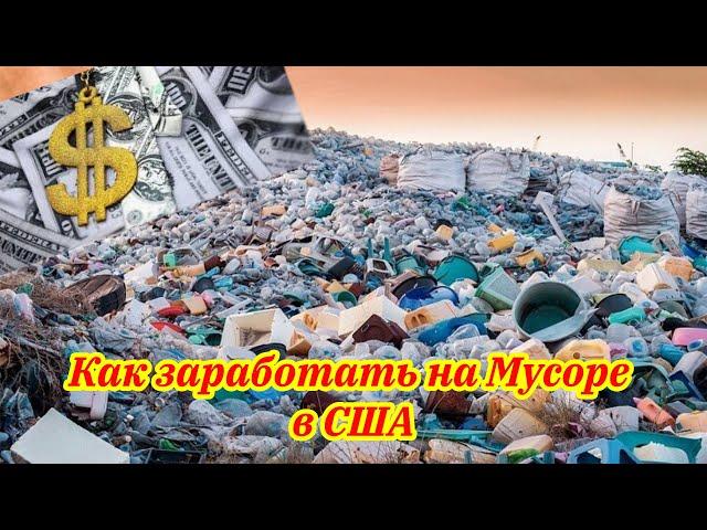 Как заработать на Мусоре  в США