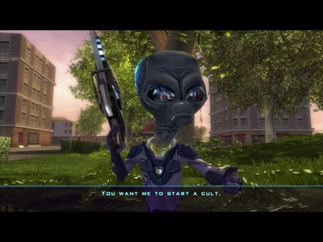 Destroy All Humans! 2 - PS4 Pro Walkthrough Cult of Arkvoodle 1: Who is Arkvoodle