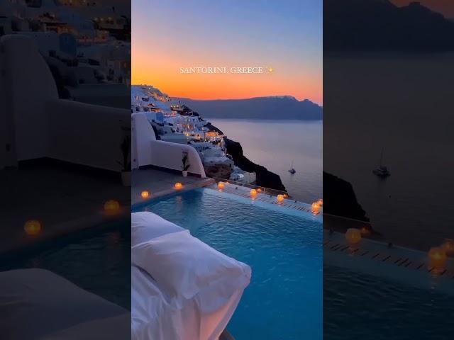 Sunset views in Santorini, Greece  | Best Places to Visit in Greece | Santorini | #greecetour