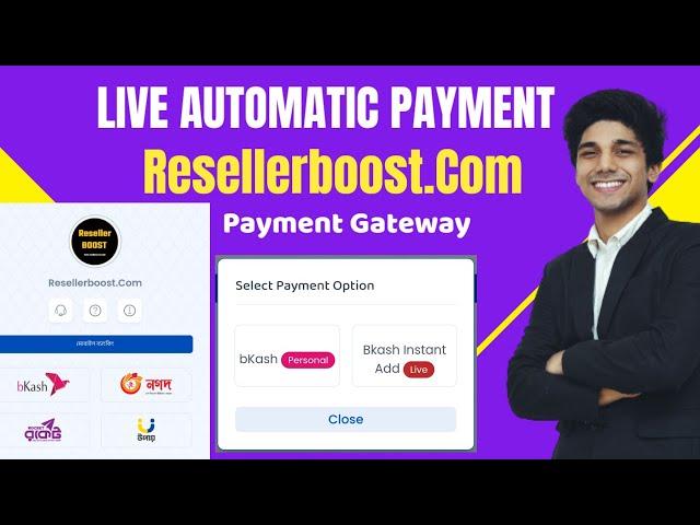 Resellerboost Uddoktapay Live Payment || How to Pay Uddoktapay || Automatic Payment System SMM Panel