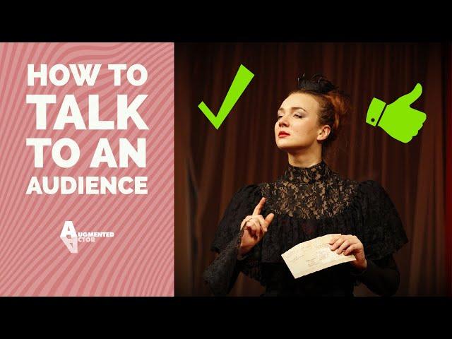 How to Talk to the Audience - Breaking the 4th Wall Properly