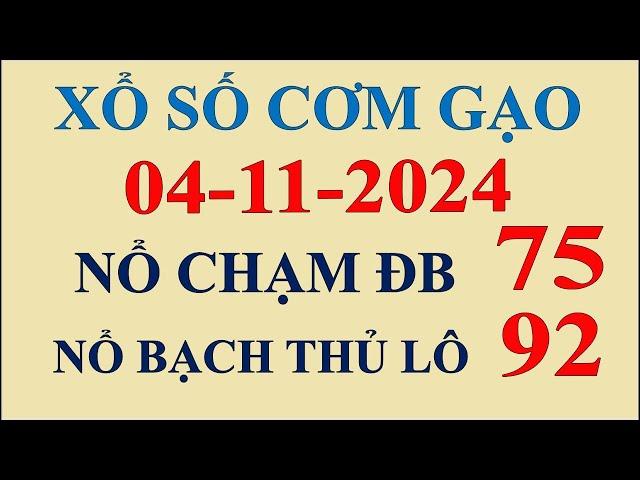 Soi cầu XSMB 04/11/2024| Dự đoán XSMB hôm nay chính xác 100| Nuôi lô XSMB| Soi cầu cơm gạo