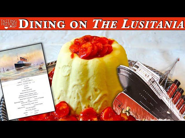 Dining on the Luxury Liner Lusitania