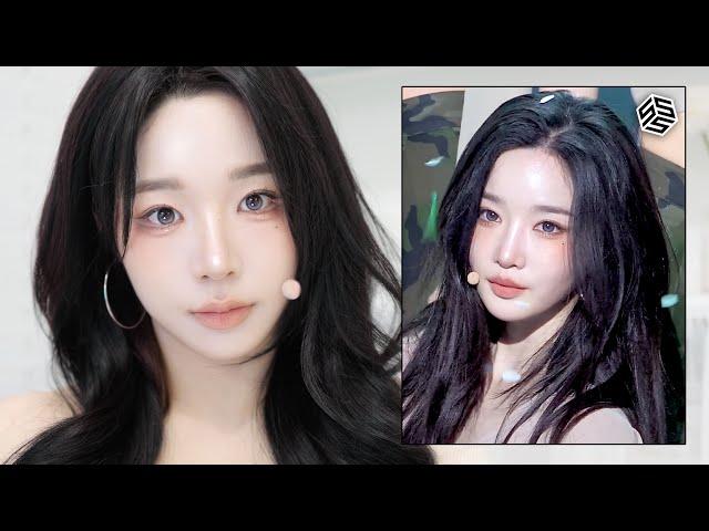 트리플에스 김유연이 말아주는 갈웜 메이크업 따라해봄ㅣ유연 메이크업 특징ㅣ인중 반토막 내는 법ㅣ트리플에스 메이크업ㅣtriple S are you alive
