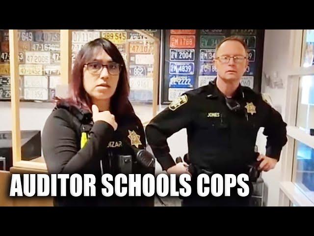 KS Cop "Karen" Gets Shamed By Auditor