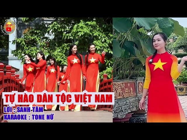 Karaoke Tone Nữ ; Tự Hào Dân Tộc Việt Nam, MỪNG QUỐC KHÁNH 2/9