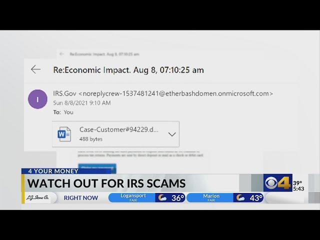 4 Your Money: Watch out for this IRS scam