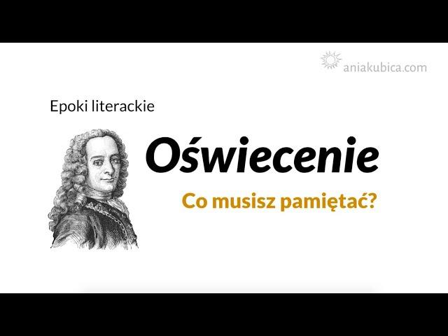 Oświecenie (powtórzenie)