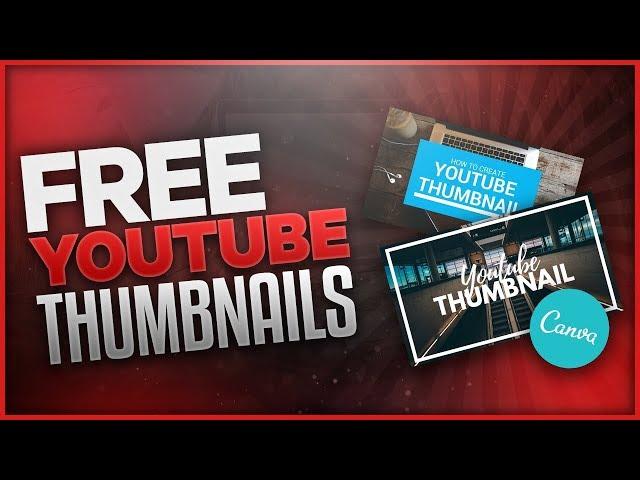 Make a YouTube Thumbnail the easy way. PS Its FREE too!