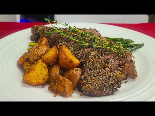 Phenomenal Air-Fried Steak in 15 Mins? Yes Please! | Frigidaire Gallery Induction Range Recipe