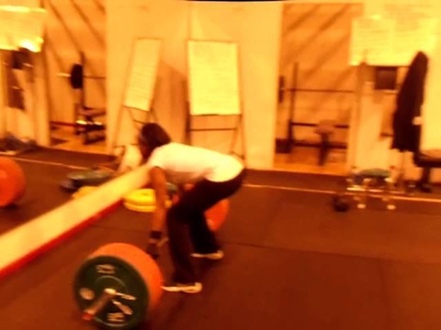 245 Pound Deadlifts