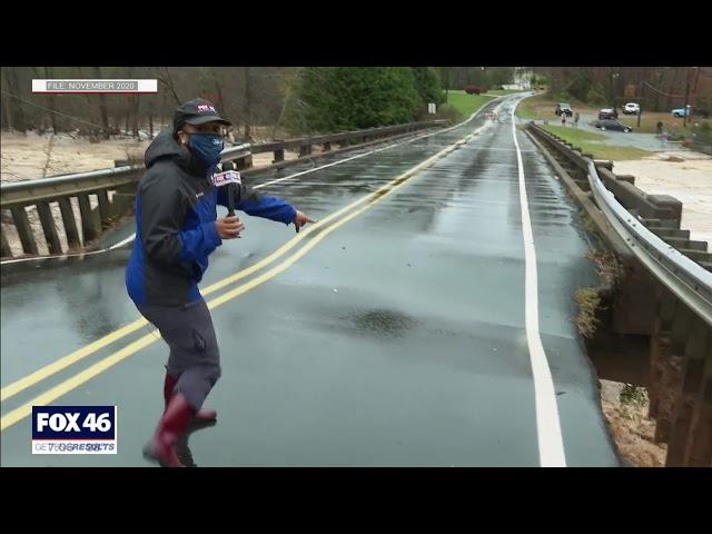 North Carolina bridge that collapsed on live-tv expected to reopen in 2021