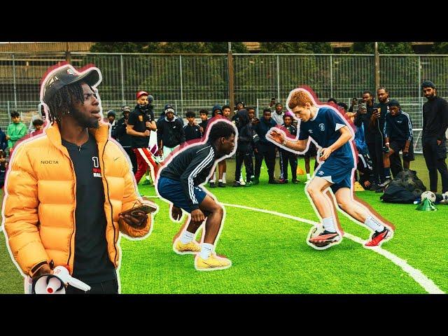 Academy Baller Vs Grassroots Magician!! 1V1s For £1,000 (U14s)