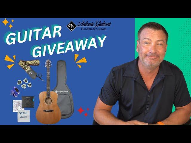 Antonio Giuliani Guitar Giveaway