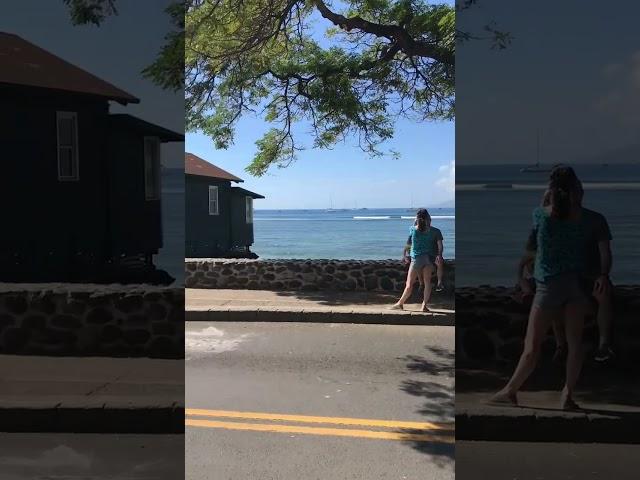 Lahaina’s Front Street, Maui, Hawaii Forever #6 #shorts #travel #tour #maui #hawaii @cubeweaver