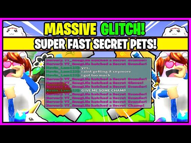 TAPPING SIMULATOR *MASSIVE GLITCH* HATCHING OVER 25 + SECRETS FAST! NEW BOXING WORLD! - ROBLOX