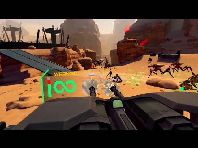 Арахниды в VR Starship Troopers Continuum