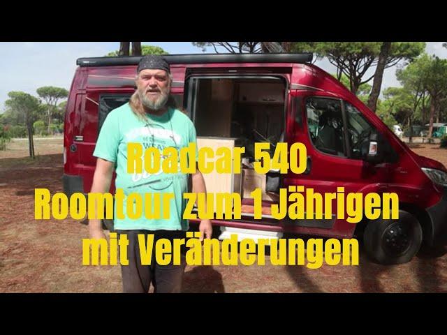 Kastenwagen Pössl Roadcar 540 die große Roomtour zum 1 Jährigen