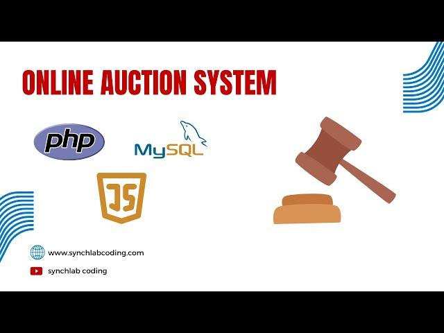 Online Auction System Project In PHP  | PHP , MySQL & JavaScript | Mini Project | PHP Projects