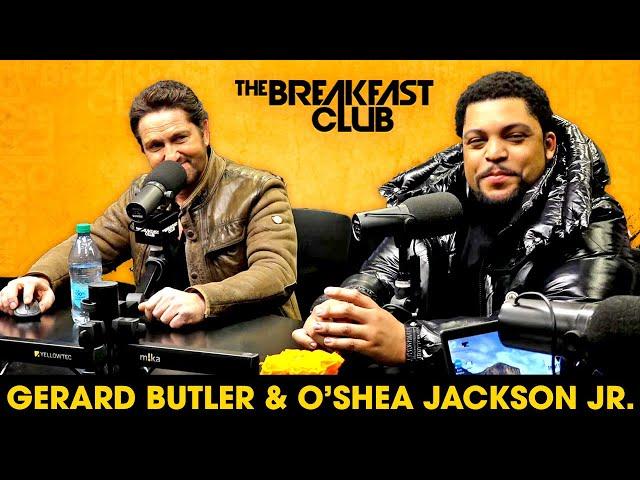 Gerard Butler & O'Shea Jackson Jr. On 'Den Of Thieves 2', 50 Cent, Kobe Bryant, California + More