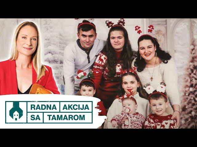 Radna akcija sa Tamarom - kod porodice Krnetić I PRVA