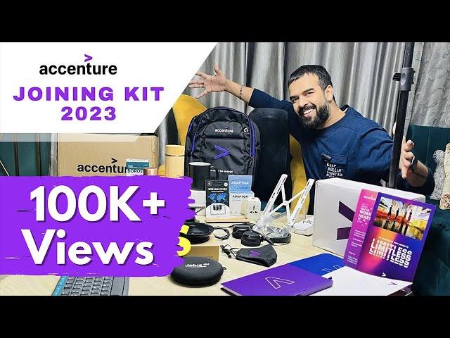 Accenture Joining Kit Accenture kit Accenture Welcome Kit Unboxing @Accenture joining kit