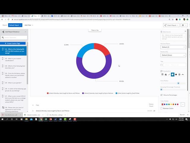 Qualtrics - Tabulation and Crosstabulation Demo