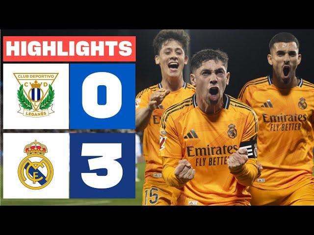 CD LEGANÉS 0 - 3 REAL MADRID I HIGHLIGHTS LALIGA EA SPORTS