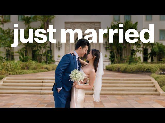 WE GOT MARRIED! | courthouse wedding, lunar new year, mastering coffee