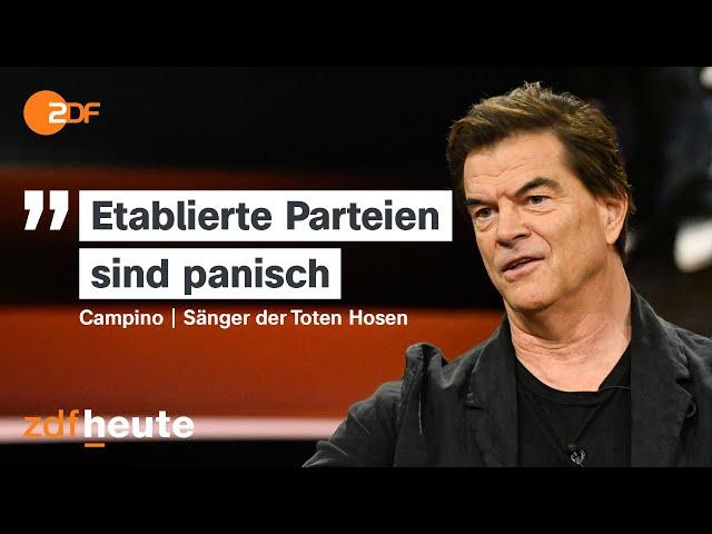 Campino: Dürfen keine Angst haben vor AfD und BSW | Markus Lanz vom 23. Oktober 2024