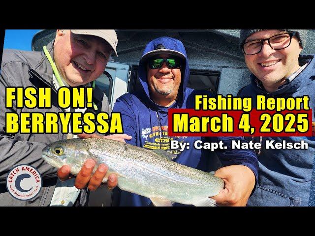 Watch This Before Fishing Lake Berryessa in March!