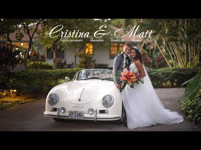 Olowalu Wedding Film / Cristina & Matt  / HI FOCUSED