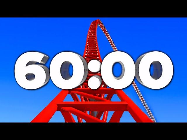 60 Min Countdown Timer (Roller Coaster) 