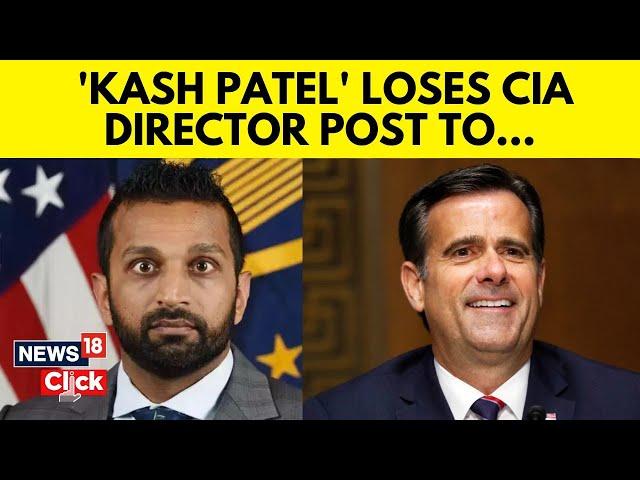 Donald Trump Picks Former US Spy John Ratcliffe As CIA Director, Snubs Kash Patel | Trump | N18G