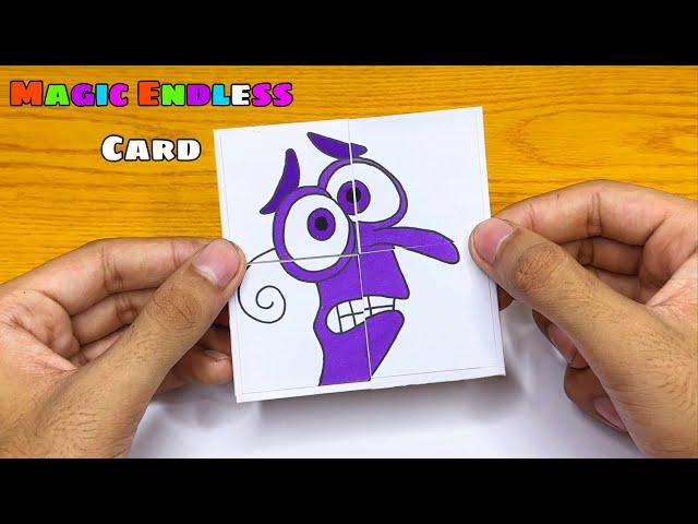 Inside Out 2 Magic Endless Card Amazing Paper Crafts Easy & Simple