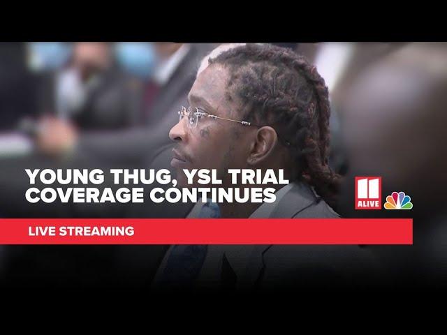 WATCH LIVE: Young Thug, YSL trial | Watch video from courtroom