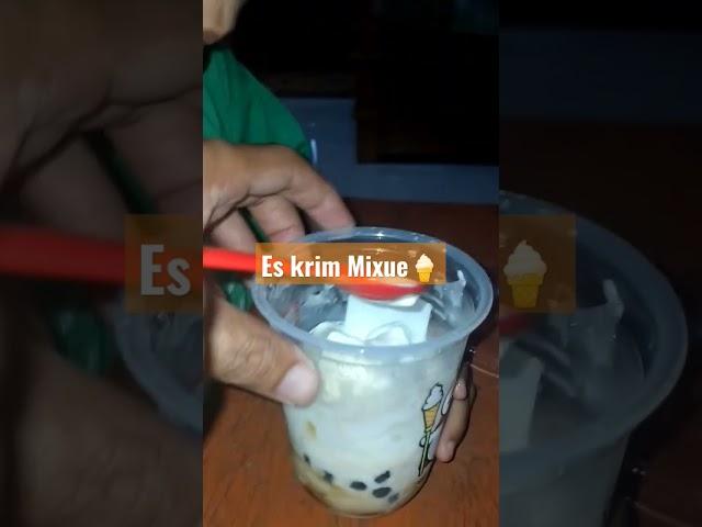 Mencoba Es Krim Mixue #mixue