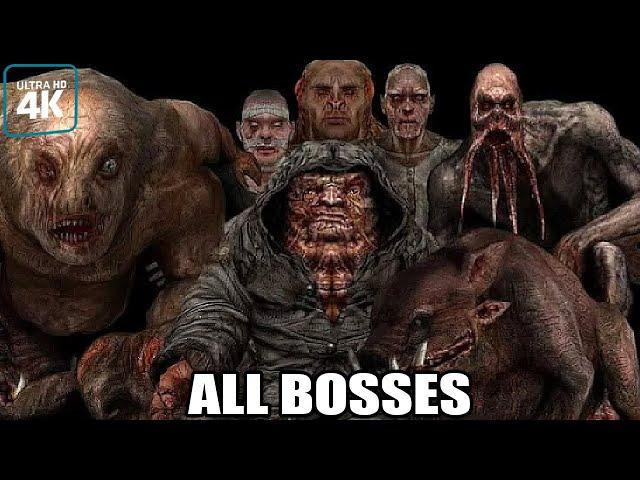 S.T.A.L.K.E.R.: Call of Pripyat - All Bosses & Monsters (With Cutscenes) 4K60FPS UHD PC