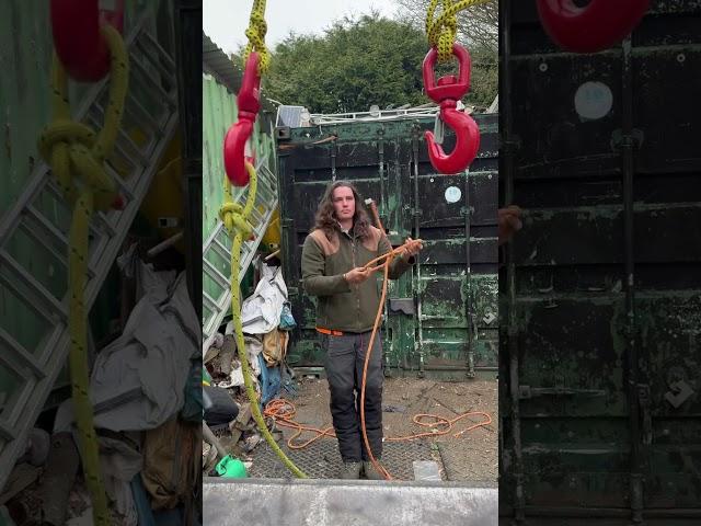 Bowline vs perfection loop #knots #skill #skills #rope #tricks #trickshots #outdoors #rigging