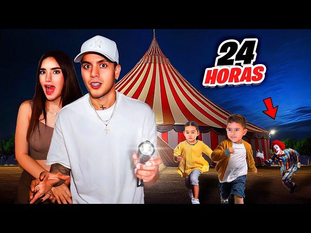 24 HORAS En Un CIRCO De MAGIA