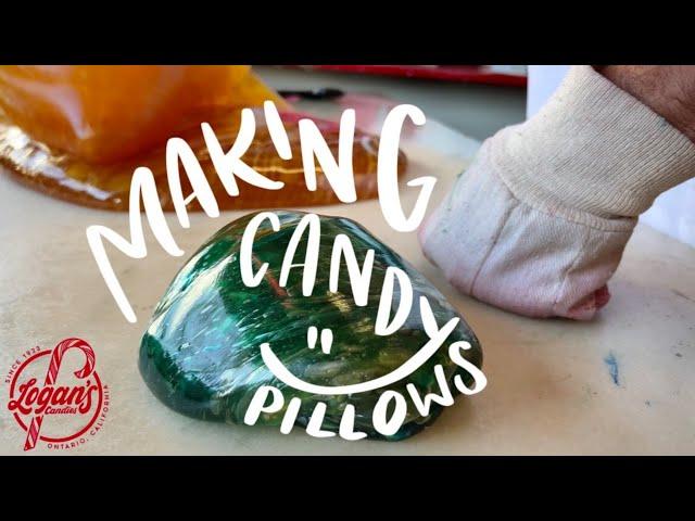 Making Cotton Candy Pillows  // Logan's Candies 