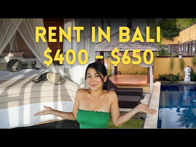 What Can You Get For $400 - $650 Per Month | Finding A Villa In BALI