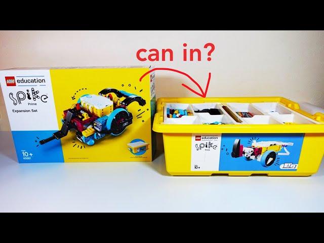 unboxing spike prime expansion set.​⁠　#lego education