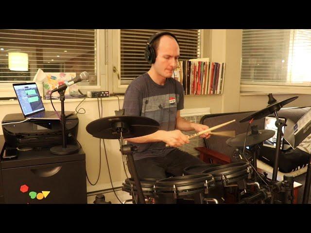 Around the Corner - 1-Minute DrumSong by Lucas Gillan