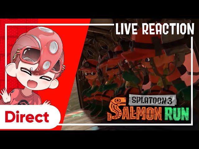 PRO SPLATOON PLAYERS REACT TO NEW SALMON RUN TRAILER