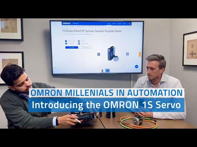 OMRON Millennials in Automation – Introducing the 1S Servo with Motion Solutions