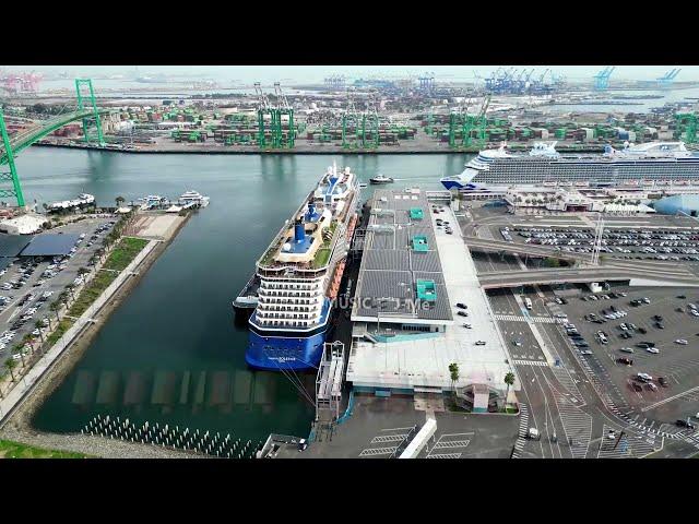 PORT of LOS ANGELES , CALIFORNIA -2023 -WORLD CRUISE CENTER / SAN PEDRO