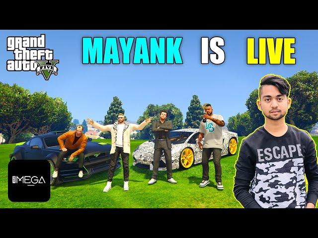 Getmega Game Party Ft GTA V ONLINE | INSANE GAMING WITH MAYANK