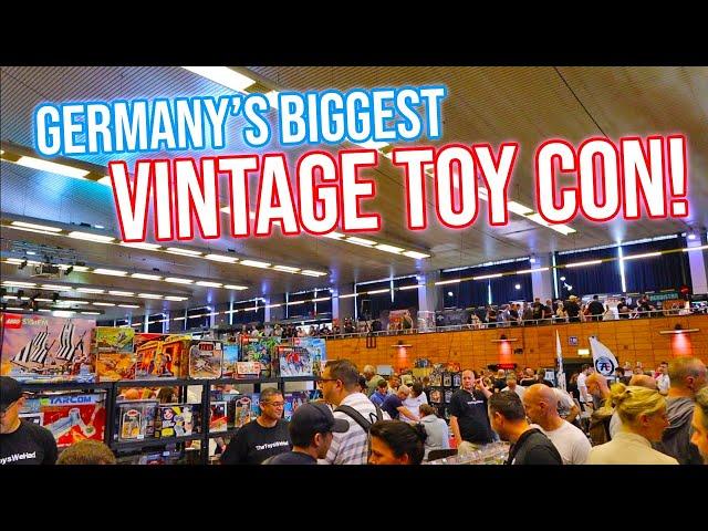 CARDED VINTAGE TOY OVERLOAD!!! Toy Hunting at @TOYPLOSION Germany 2023!